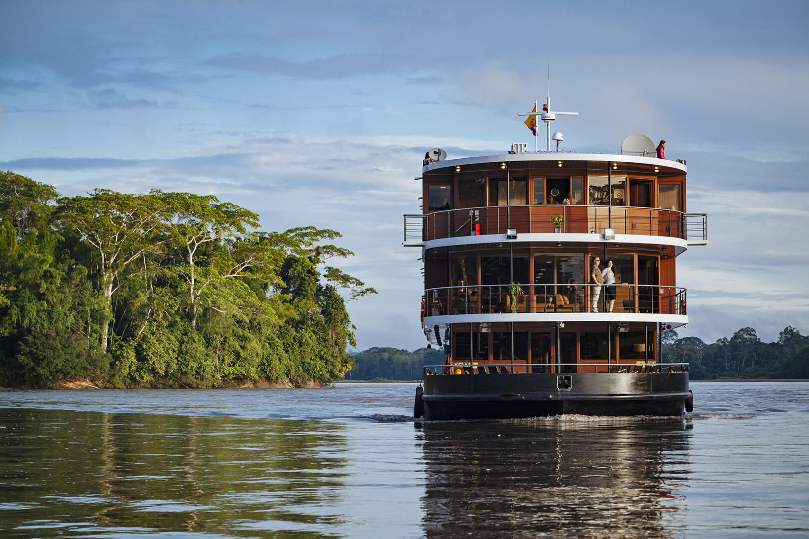 L'Amazonie à bord du Manatee