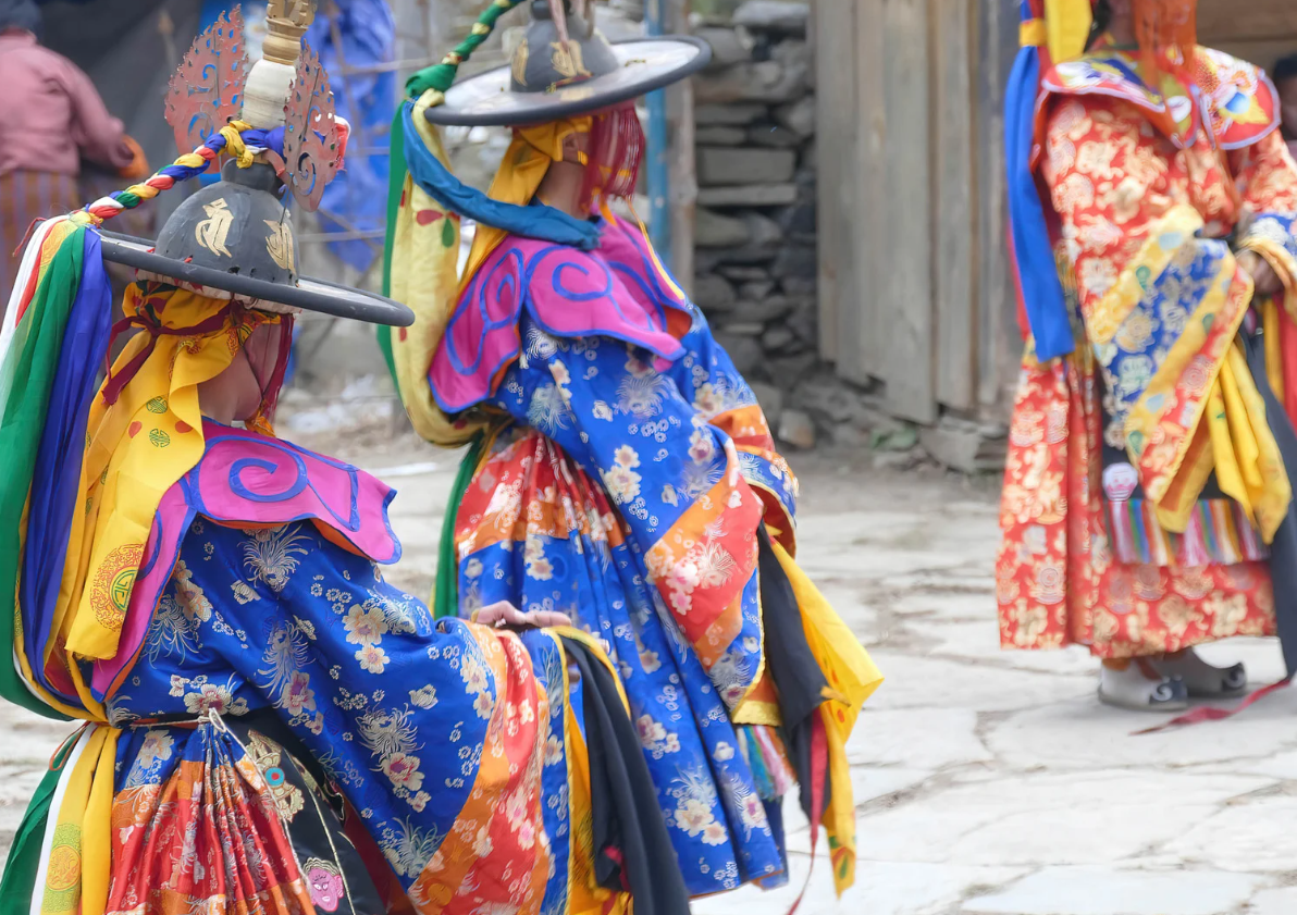 Le Tsechu est un festival bouddhiste célébré dans tout le pays, notamment dans les Dzongs