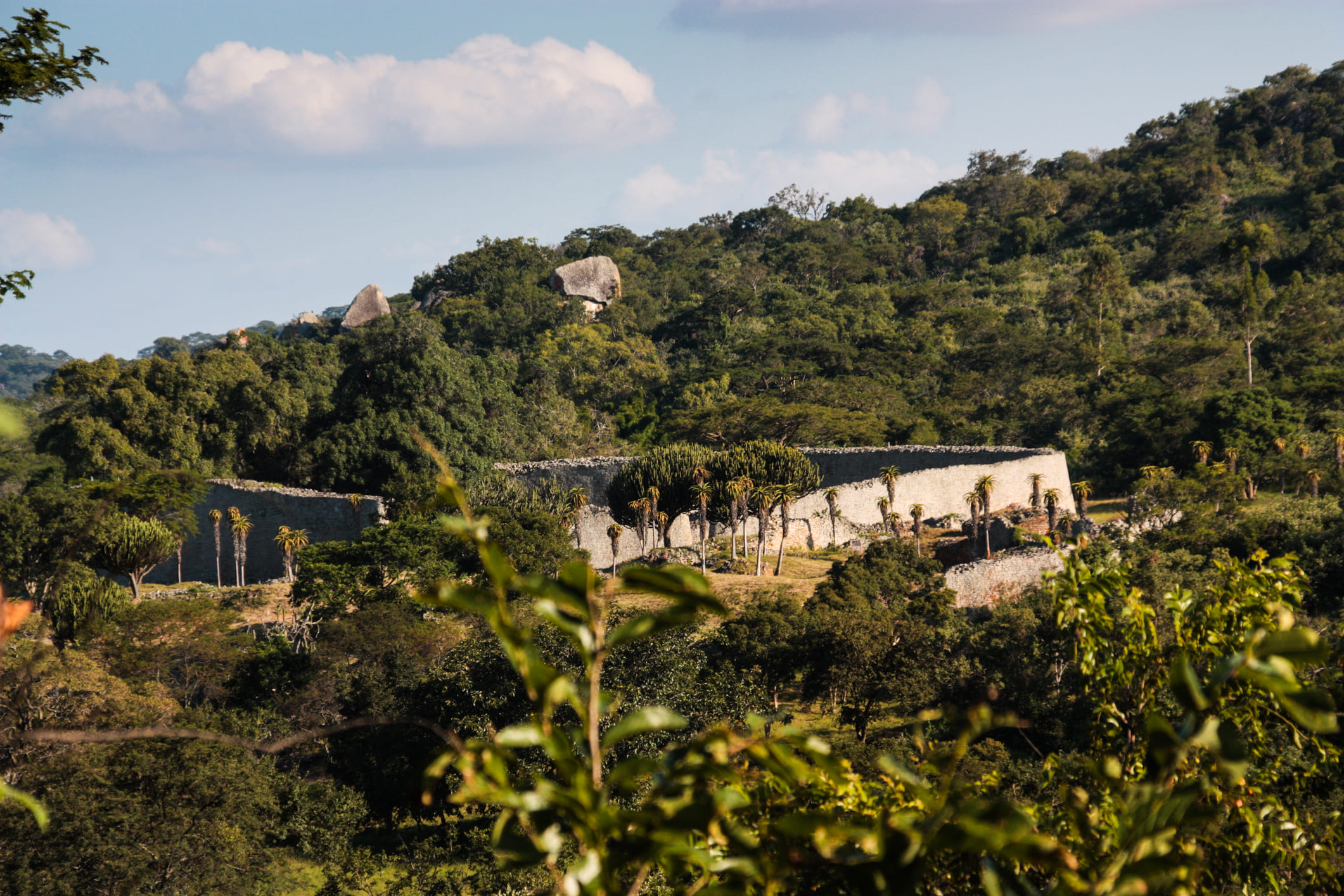 Vue du Grand Zimbabwe