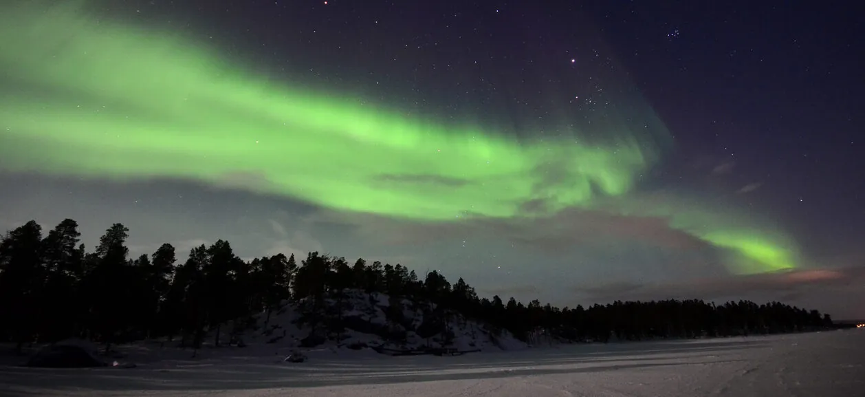 À la recherche des aurores boréales en Finlande