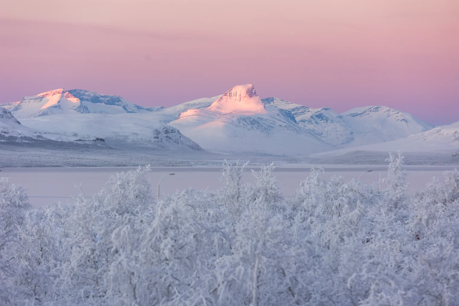 Finlande paysage Laponie