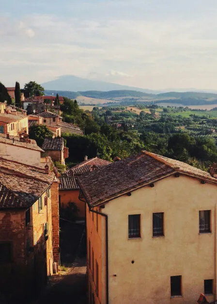 Paysages de la Toscane en Italie