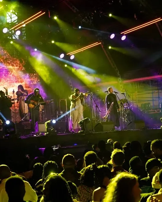 Salle de concert au Festival de Jazz de Cape Town en AFrique du Sud