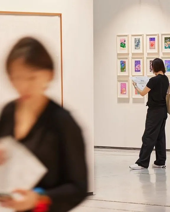 Festival art contemporain lors de la biennale en Corée du Sud