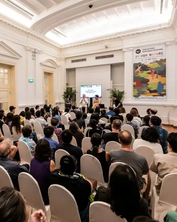 conférence au Writer's festival de SIngapore