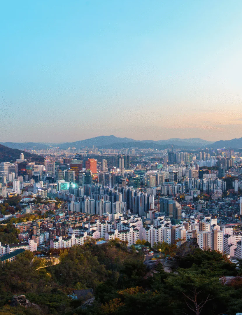 Envol vers la Corée