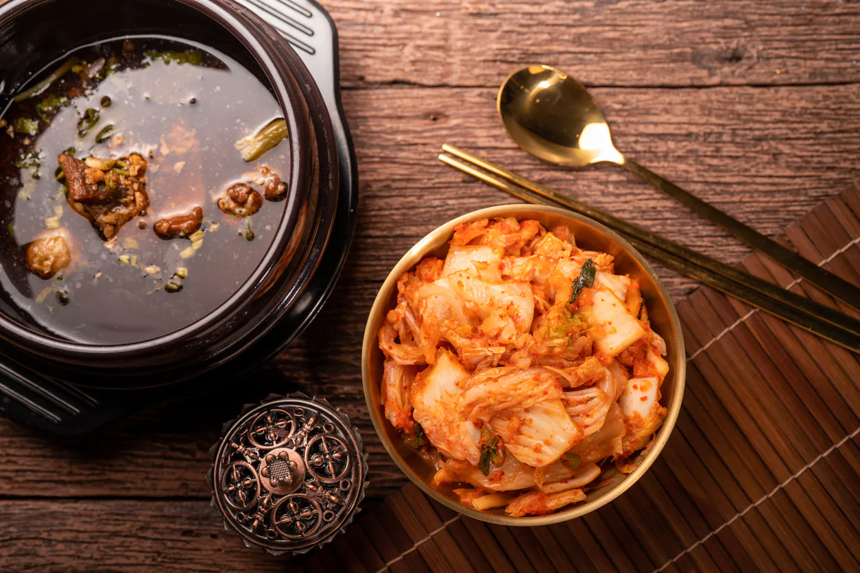 Atelier kimchi et table d’hôte avec un chef