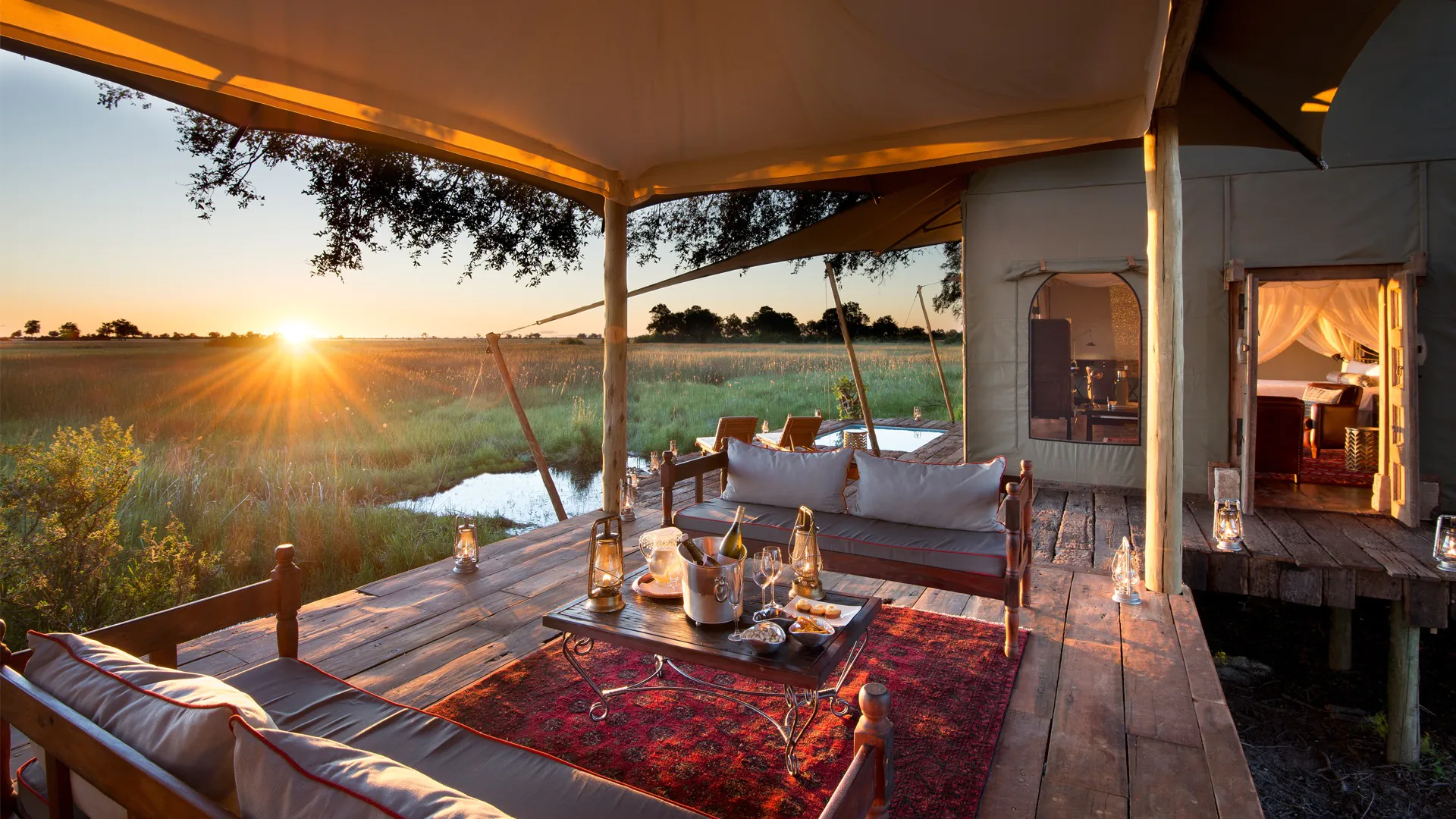 duba plains camp botswana