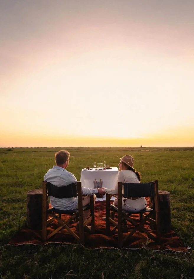 Duba Plains - Les canaux du delta 