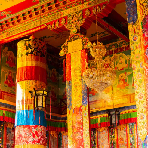 Survol des chutes victoria en hélicoptère