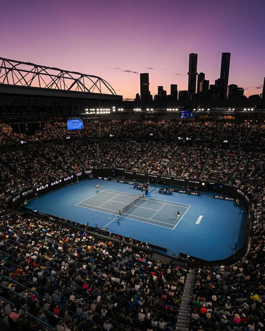 Melbourne & finale messieurs de l’Open de tennis d’Australie