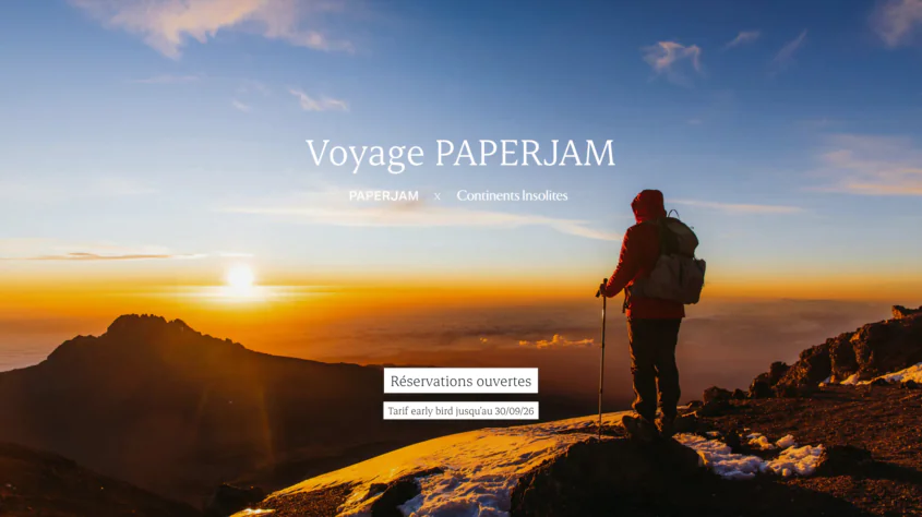La Collection de voyages Paperjam